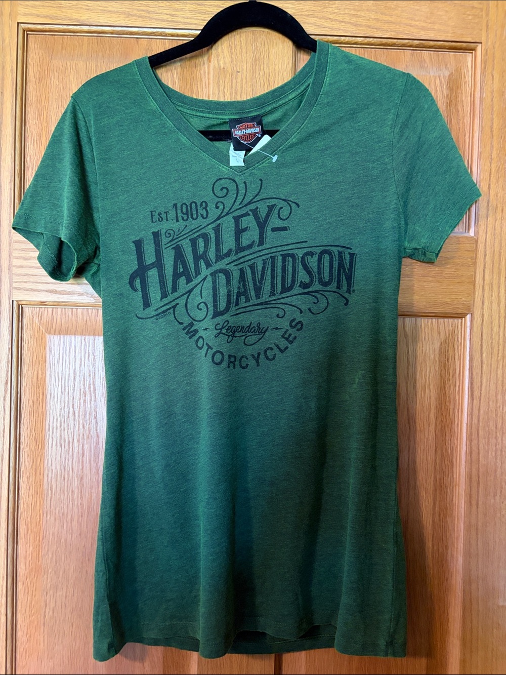 Harley-Davidson Green Women's Graphic Tee